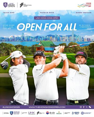 Ready for tee time? The Link Hong Kong Open (Oct 30 - Nov 2) returns to Hong Kong Golf Club with a stellar line-up of champions including Patrick Reed, Bubba Watson and Talor Gooch as well as local hero Taichi Kho set to tee off in the city’s longest-running international sports event⛳. The tournament is the eighth stop on The International Series with US$2 million prize money on offer as well as a pathway to the LIV Golf and coveted spot at the 2026 Masters and 154th Open Championship.  @thehkopen  @hkga_golf  @hkgolfclub   「領展香港高爾夫球公開賽」（10月30 - 11月2日）將於香港哥爾夫球會舉行，雲集多位高爾夫球大滿貫冠軍 ，包括列特（Patrick Reed）、巴巴 · 華生（Bubba Watson）、古奇（Talor Gooch）以及香港猛將許龍一（Taichi Kho），出戰這場城中歷史最悠久的職業體育賽事⛳。本場賽事為國際系列賽的第八站，提供200萬美元總獎金和LIV 高爾夫的參賽資格，冠軍得主更有機會參加2026年美國大師賽和第154屆英國公開賽。  #hongkong #brandhongkong #asiasworldcity #HKOpen #Golf #InternationalSeries #megaevents #megaHK #香港 #香港品牌 #亞洲國際都會 #HKOpen #高爾夫球 #國際系列賽 #盛事之都 #盛事香港