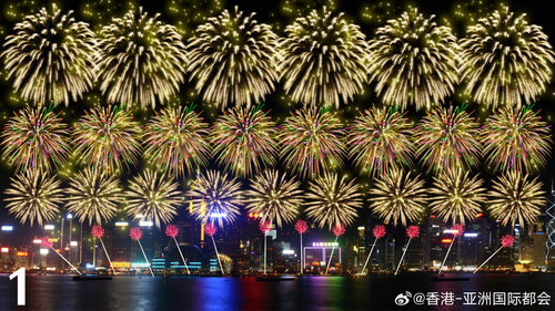 璀璨烟花贺新岁！2026年农历新年烟花汇演以“马到功成耀香江”为主题，将于2月18日晚上8时在维多利亚港上空上演。首幕《骏马启程》以15秒高密度的烟花揭开序幕，象征骏马奔腾、喜迎新岁。汇演历时23分钟，将发放31,888枚烟花，共分为八幕。多款造型烟花包括“金元宝”、“马蹄铁”、“心形”及“锦冠”...全文： http://m.weibo.cn/7031177055/5263355094764012 ​