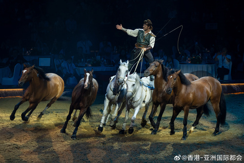 一场奇幻的旅程！[马到成功] 欧洲备受瞩目的马术剧场《CAVALLUNA 月影神驹——马术 X剧场 穿梭异境》亚洲首演于启德体艺馆圆满落幕（9月8、10–13日）。[鲜花]超过50匹来自欧洲的骏马，联同顶尖骑师、表演者、舞蹈员及特技人，为观众带来一场融合马术、音乐、舞蹈与戏剧的梦幻旅程。[送花花]从惊心动魄 ​