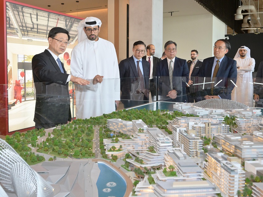 CE begins visit programme in United Arab Emirates