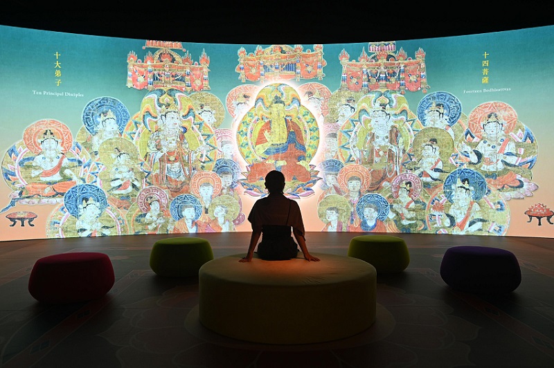 Dunhuang treasures on display