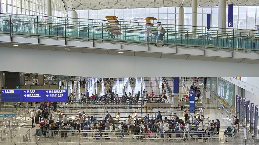 Full implementation of flight token journey at HKIA