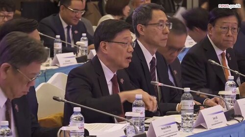 Hong Kong SAR Chief Executive John Lee continued to lead a high-level delegation to Kazakhstan (Jun 2) to explore business opportunities. Speaking in Astana, Mr Lee highlighted the prospects for constructing a "hub-to-hub co-operation model" with Kazakhstan that would enhance https://t.co/Z25lMS95Mz
