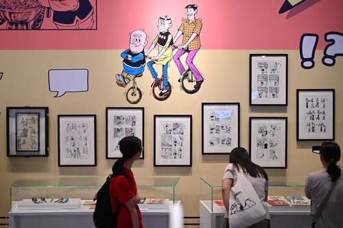 #Comic capers! The “Comic Fun for All: The Magic of Hong Kong Comedy Comics” exhibition at the Hong Kong Heritage Museum (21 May 2025 – 9 March 2026) brings to life the unique charm of Hong Kong comedy comics, through works from the 1950s to the present, including manuscripts, https://t.co/FI9Ii4uAT8