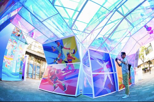 Nong Hao (Hello in Shanghainese)!    The roving Immersive Hong Kong exhibition opens today in Shanghai, marking its sixth stop with the theme "Hong Kong - Where the World Looks Ahead".  Dive into the city's attractions through a series of engaging interactive art-tech https://t.co/T8oJmGxa9C