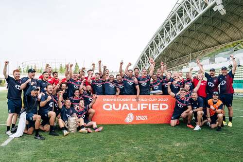 Bravo 🎉Hong Kong China Rugby team 🏈 on the magnificent triumph over South Korea in Incheon with an incredible 70-22 win (July 5), securing its status with the Asia Rugby Emirates Men’s Championship Trophy for the sixth consecutive year. This marvelous win also marks Hong Kong’s first-ever qualification for the Rugby World Cup, earning a spot in the expanded 24-team tournament, set to take place in Australia in 2027.   Photos:  Hong Kong China Rugby 中國香港欖球總會  #hongkong #brandhongkong #asiasworldcity #dynamic #hkrugby #RWC2027