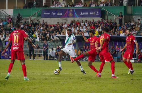 Exciting Saudi Super Cup final all set for Hong Kong Stadium on Saturday (Aug 23)!⚽️ Current Asian champions Al-Ahli swept aside Al-Qadsiah 5-1 in the second semi-final yesterday (Aug 20) to face Cristiano Ronaldo’s Al-Nassr in the final of the competition, being held in Hong Kong for the first time. It promises to be a thrilling showdown with Al-Nassr hoping to improve on their runner-up finish last year and further add to superstar Ronaldo's stellar career achievements. Stay tuned! 📣  #hongkong #hk #brandhongkong #asiasworldcity #megaevents #megaHK #saudisupercup #dynamic