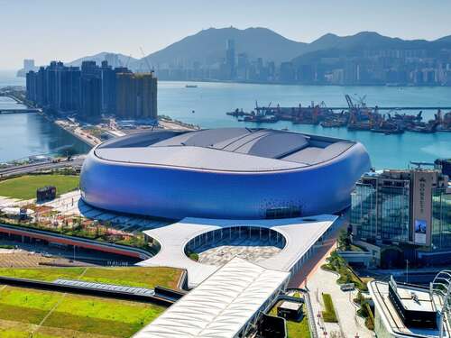 Discover the greatest place for sports and entertainment!✨ Kai Tak Sports Park, which recently celebrated its first anniversary, has been selected for Time Magazine’s 2026 World’s Greatest Places list. With its eye-catching design, top-tier facilities and diverse visitor experiences, Kai Tak Sports Park has become the city's new home venue for international sports and mega events.🌟 Find out more: https://time.com/collection/worlds-greatest-places/2026/kai-tak-sports-park/  #hongkong #brandhongkong #asiasworldcity #dynamichk #megaevents #megaHK #KaiTakSportsPark