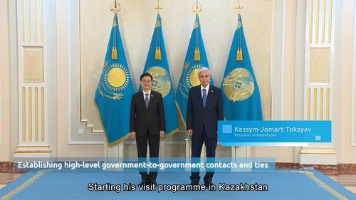Partnering for Success!🤝 Chief Executive John Lee’s visit to Kazakhstan and Uzbekistan (May 31 – Jun 5) further strengthened exchanges and co-operation between Hong Kong and Central Asia. Leading a largest-ever delegation of more than 70 enterprise and professional representatives from Hong Kong and the Chinese Mainland, Mr Lee met with senior government officials in Kazakhstan (May 31 - Jun 3), where both sides reached broad consensus on co-operation in areas including artificial intelligence, digital development, innovation and technology, finance, academic exchanges and research collaboration. The delegation also concluded 61 Memoranda of Understanding and agreements covering aviation, finance, trade, green development and media during the visit to Kazakhstan.  Watch the highlight video for more on the visit to Kazakhstan.  #hongkong #brandhongkong #asiasworldcity #CentralAsia #Kazakhstan