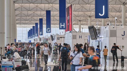 香港国际机场再添国际殊荣！香港国际机场于 Global Travel Awards 2026 荣膺“全球最佳机场”，该奖项由全球数以百万旅客投票选出，表扬在航空基建及旅客体验方面的杰出表现。香港国际机场亦于2026年“TTG 中国旅游大奖”中连续第三年获选为“中国最佳机场”，并在 Skytrax 2026“全球机场大奖”中，囊...全文： http://m.weibo.cn/7031177055/5282963321522499 ​