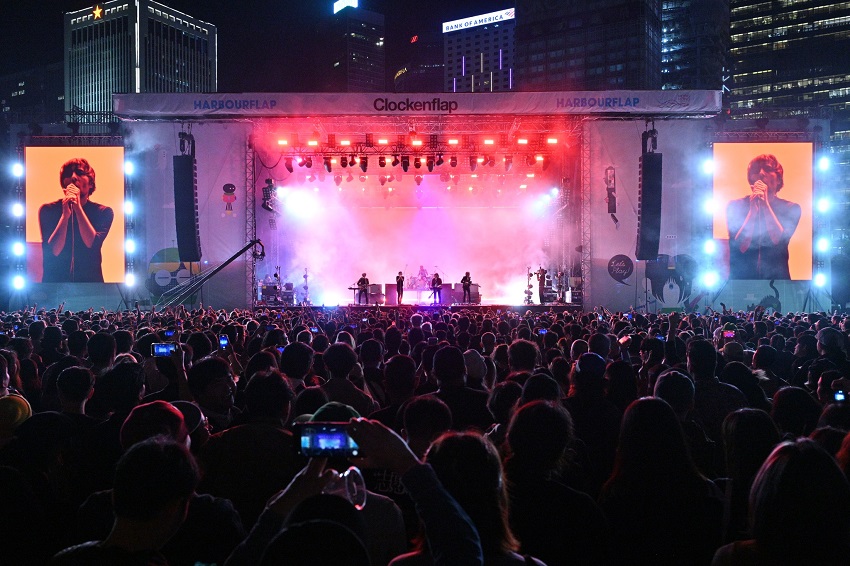 After four years, the Clockenflap music concert made a triumphant return with a rousing roster of about 100 foreign and local bands.