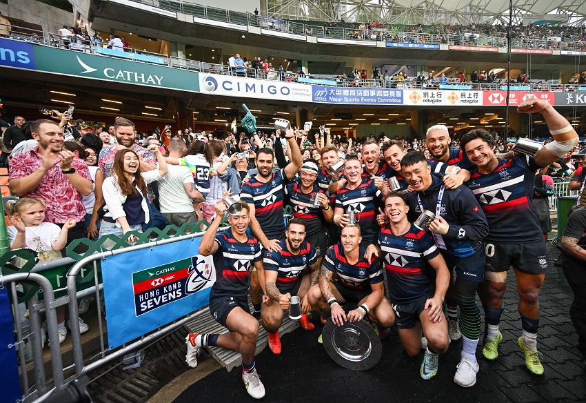 Hong Kong China men’s team clinches the Shield title.