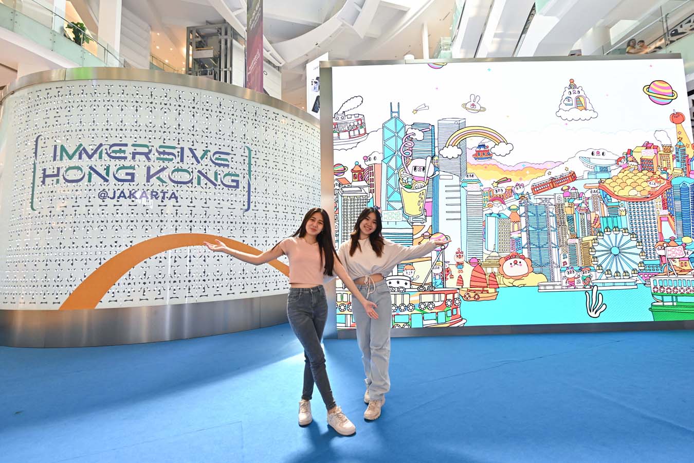 在雅加達舉辦的Immersive Hong Kong 展覽 (2023)