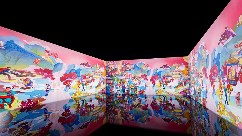 Jacky Tsai’s first ever immersive room - 'Jacky Tsai’s Golden 10 Years'