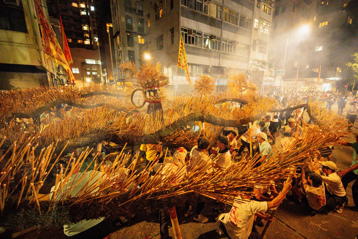 Tai Hang Fire Dragon Dance (2023)