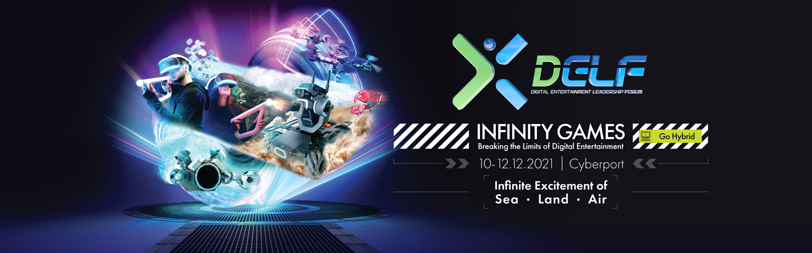 “Infinity Games – Breaking the Limits of Digital Entertainment”, theme of Digital Entertainment Leadership Forum