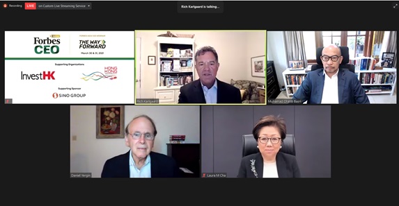 Forbes Asia CEO Webinar - U.S. and Asia: Contraindications