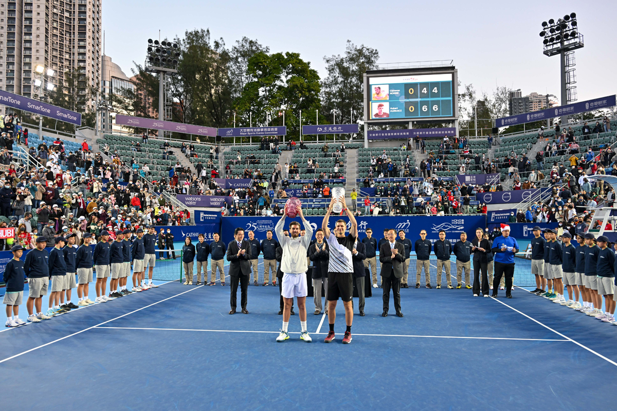 World No. 10 Hubert Hurkacz from Poland defeated British No. 1 Cameron Norrie in straight sets to win the champion.