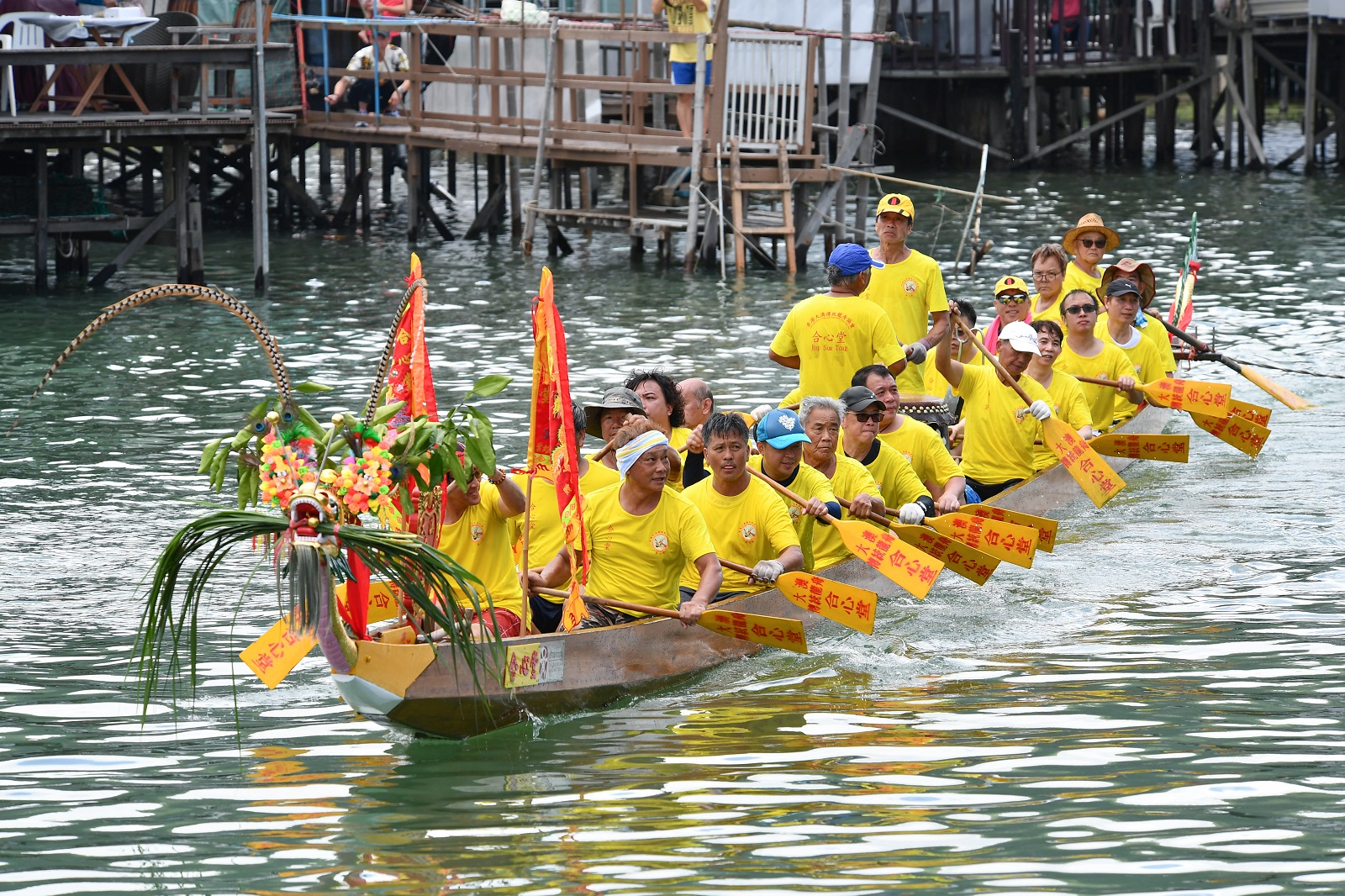 Tai O Dragon Boat Water Parade. (2020)