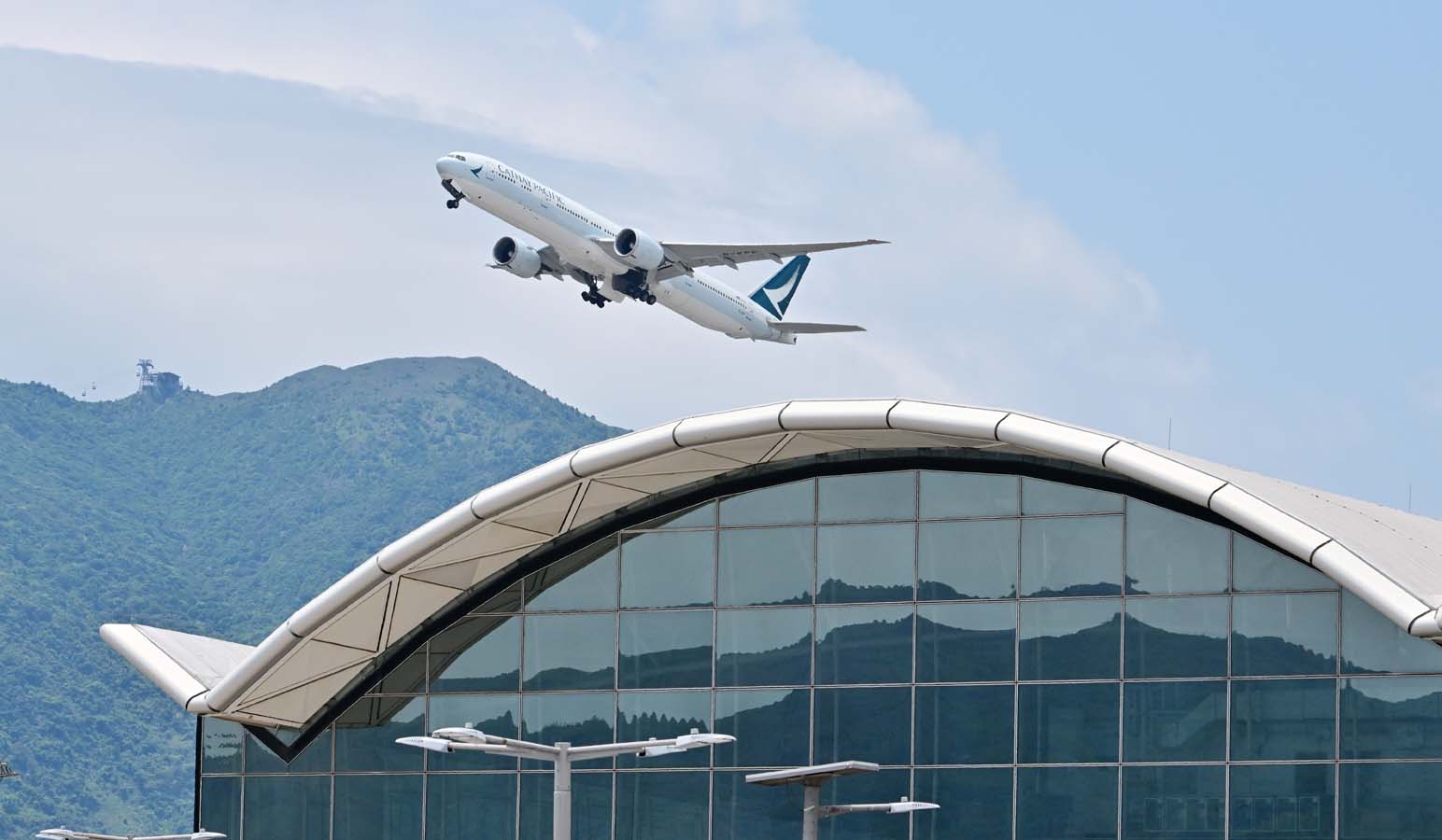 Hong Kong International Airport is one of the world’s busiest airports (2022)