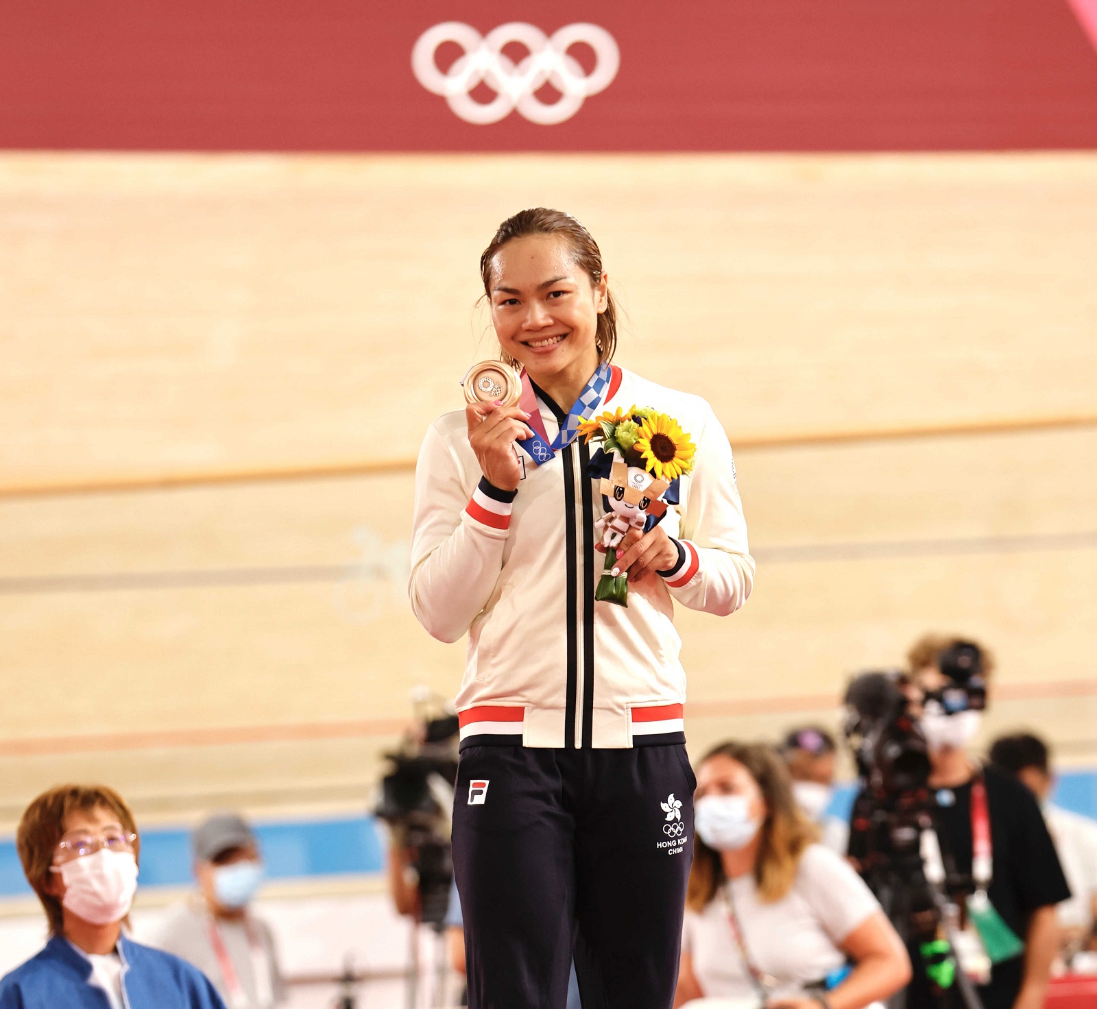 Sarah Lee, bronze medal winner at the Tokyo 2020 Olympics (cycling) (2021) Photo credit: SF&OC
