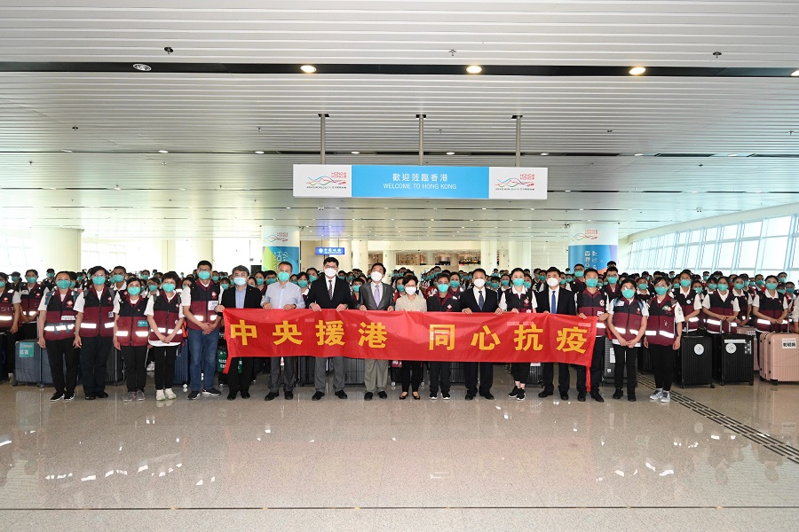 CE welcomes Mainland support team